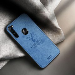 Силиконовый чехол DEER для Xiaomi Redmi Note 8T - Синий фото 1