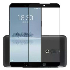 Защитное стекло 2.5D на весь экран для Meizu 15 Plus - Черный фото 1