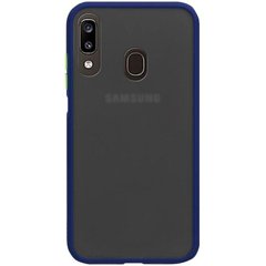 Чохол Buttons Shield для Samsung Galaxy A20 / A30 - Синій фото 1