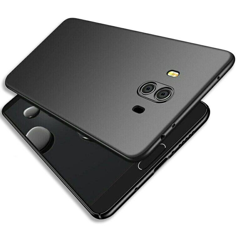 Чехол Бампер с покрытием Soft-touch для Huawei Mate 10 - Черный фото 3