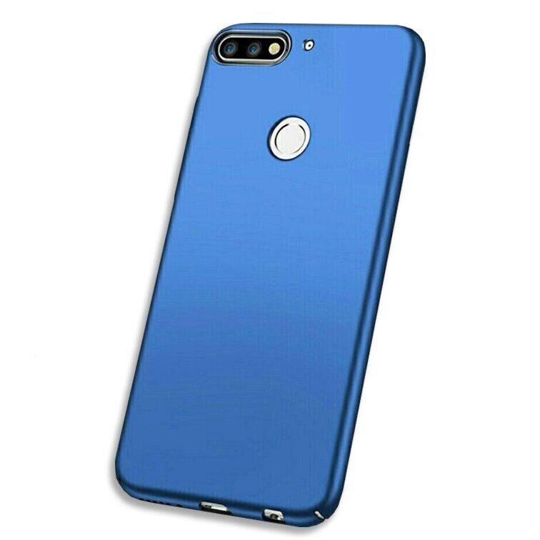 Чохол Бампер з покриттям Soft-touch для Huawei Y6 Prime (2018) / Honor 7A Pro - Синій фото 1