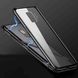 Магнитный чехол с защитным стеклом для Samsung Galaxy S9 Plus - Черный фото 2