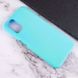 Чохол Candy Silicone для Oppo A96 колір Бірюзовий