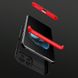 Чехол GKK 360 градусов для Xiaomi Mi 11 lite - Черно-Красный фото 7