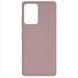 Чехол Silicone cover для Samsung Galaxy A52 - Розовый фото 1