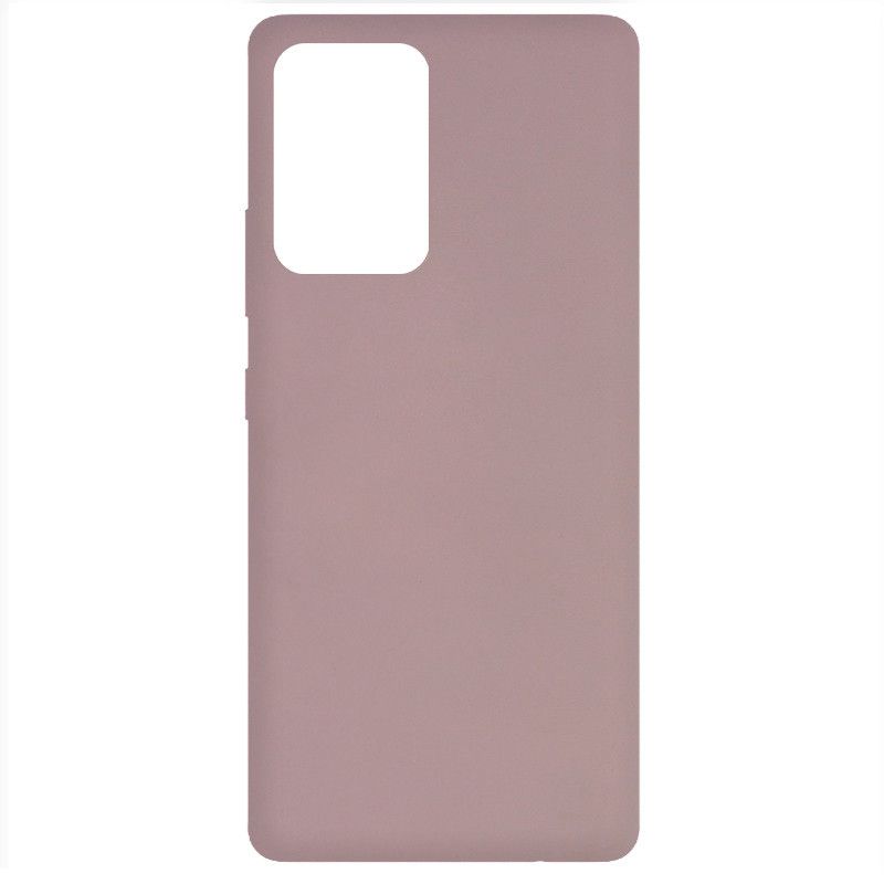 Чохол Silicone cover для Samsung Galaxy A52 - Рожевий фото 1