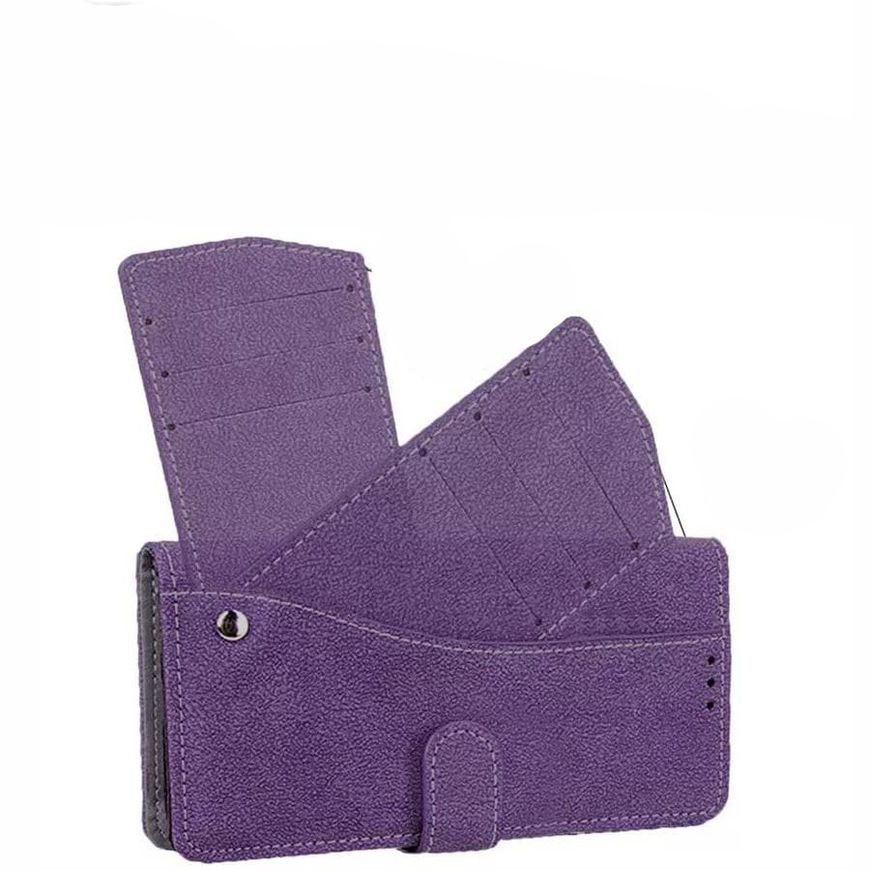 Кожаный чехол-книжка для Tecno Pova 3 - Фиолетовый фото 2