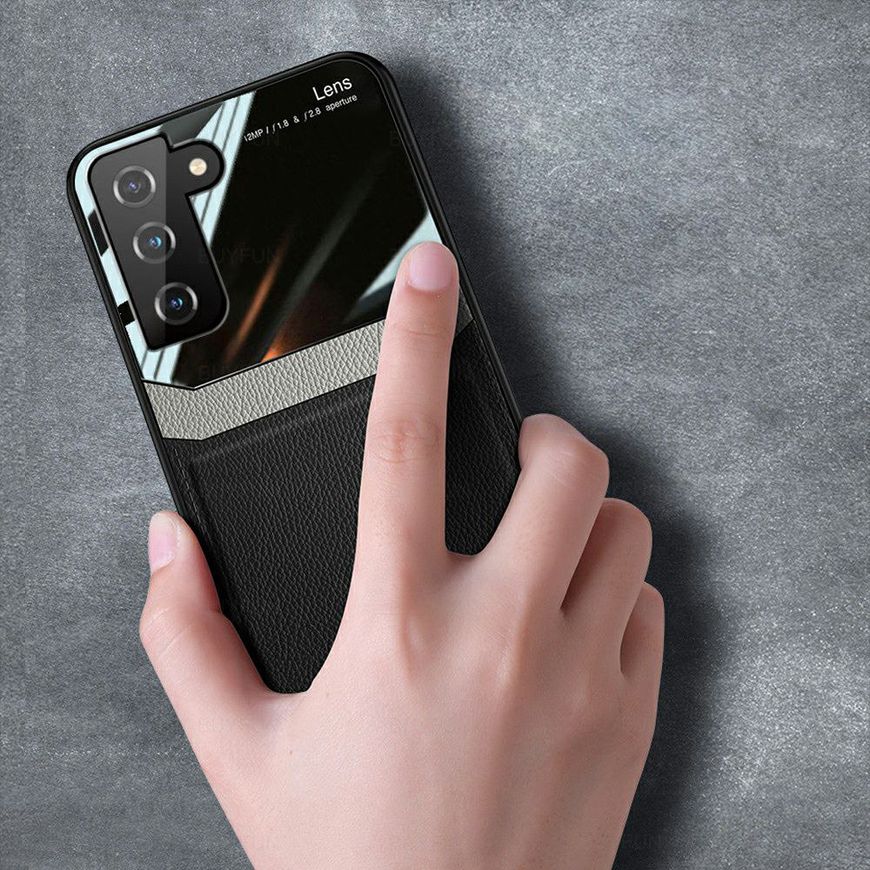 Чехол бампер DELICATE для Samsung Galaxy S21 FE цвет Черный