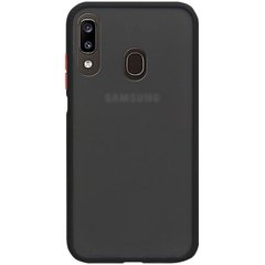 Чохол Buttons Shield для Samsung Galaxy A20 / A30 - Чорний фото 1