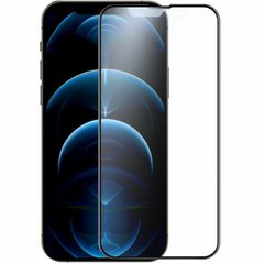 Матовое защитное стекло 2.5D для iPhone 14 - Черный фото 1