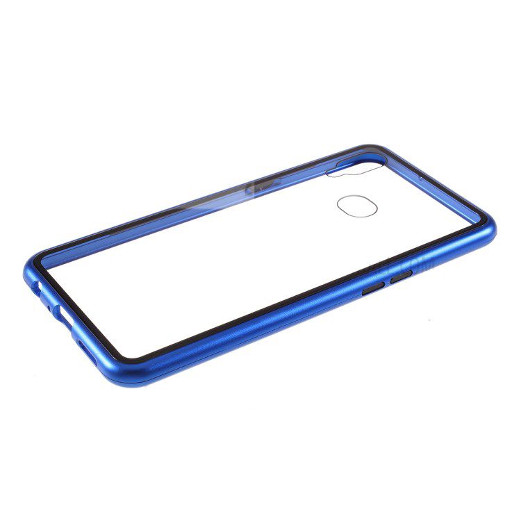 Магнітний чохол із захисним склом для Samsung Galaxy A10s - Синій фото 6