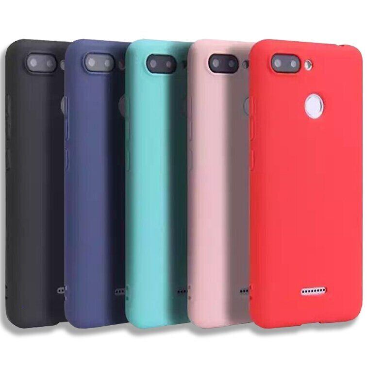 Чехол Candy Silicone для Xiaomi Redmi 6 - Розовый фото 5
