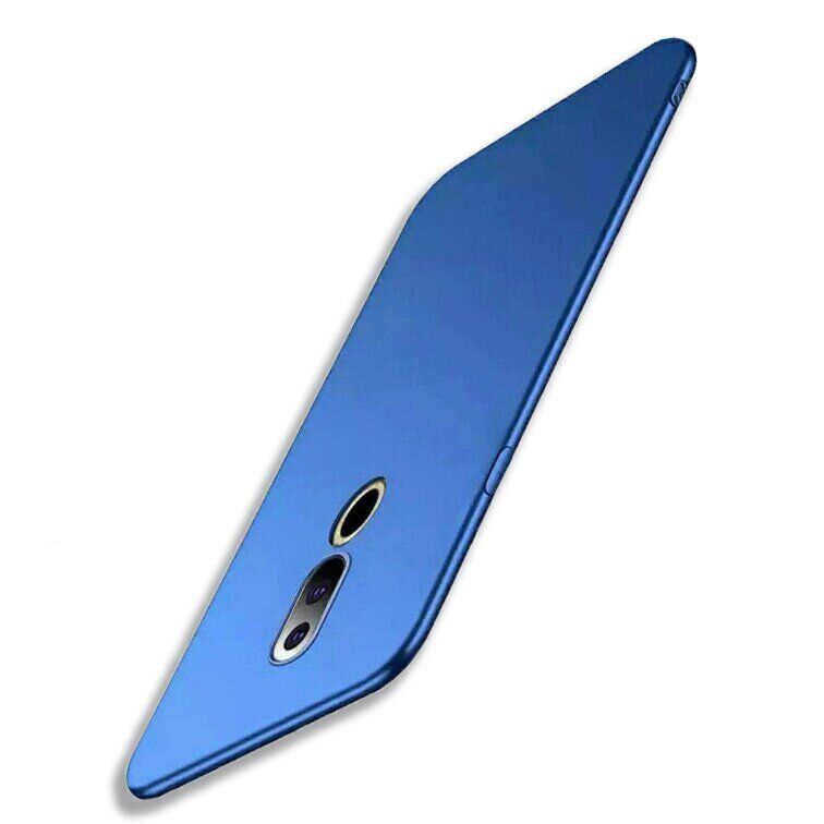 Чохол Бампер з покриттям Soft-touch для Meizu 16th - Синій фото 1