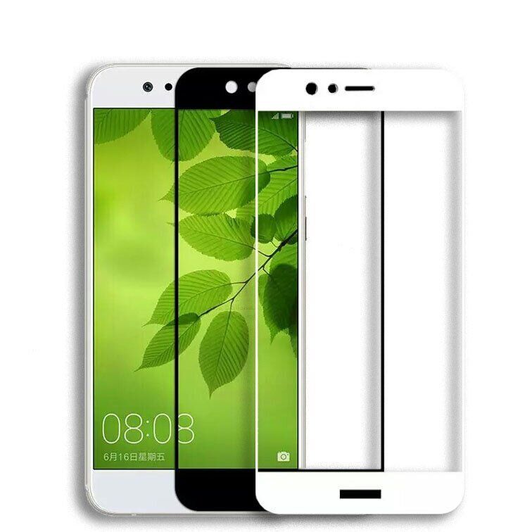 Захисне скло 2.5D на весь екран для Huawei Nova 2 - Білий фото 2