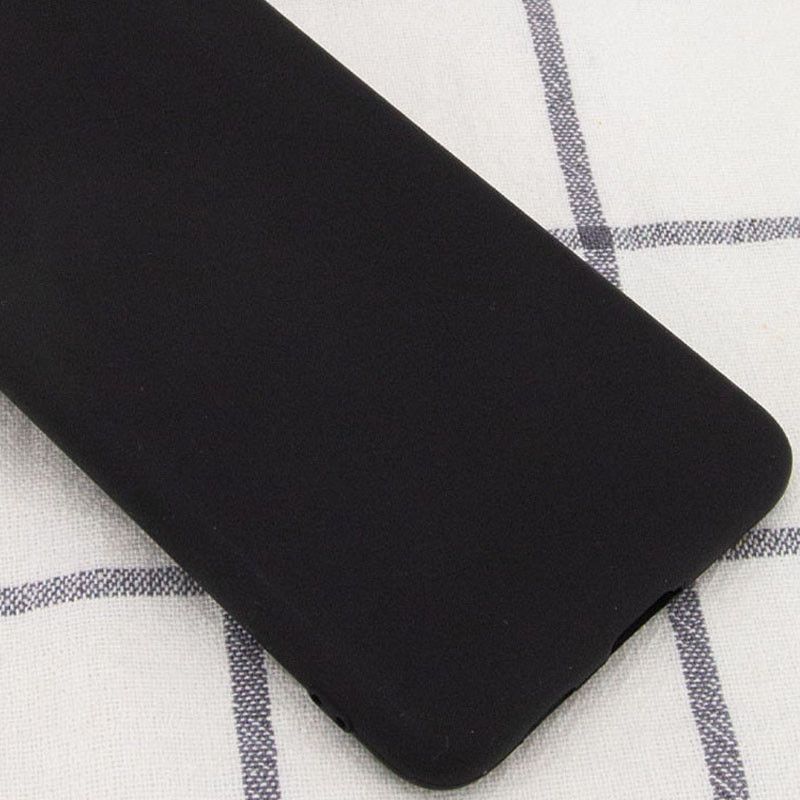 Чохол Silicone cover для Samsung Galaxy A52 - Чорний фото 2