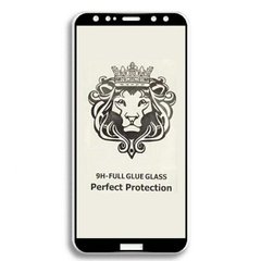 Защитное стекло 9D на весь экран (на пластине) для Huawei Mate 10 lite - Черный фото 1