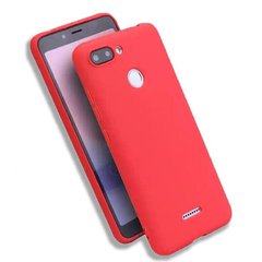 Чехол Candy Silicone для Xiaomi Redmi 6 - Красный фото 1