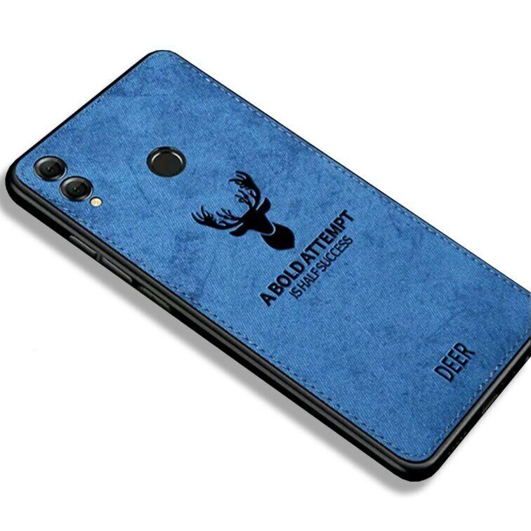 Силіконовий чохол DEER для Huawei Honor 8X - Синій фото 1