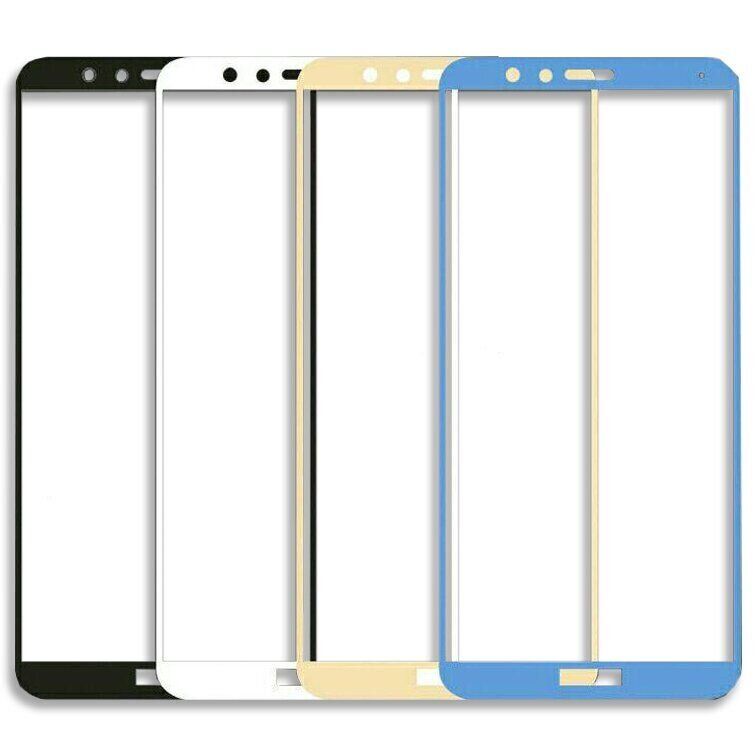 Защитное стекло 2.5D на весь экран для Huawei Honor 7X - Белый фото 2