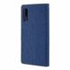 Чехол-Книжка Textile для Samsung Galaxy A30s / A50 / A50s - Синий фото 5