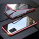Магнитный чехол с защитным стеклом для Samsung Galaxy A31 - Красный фото 1