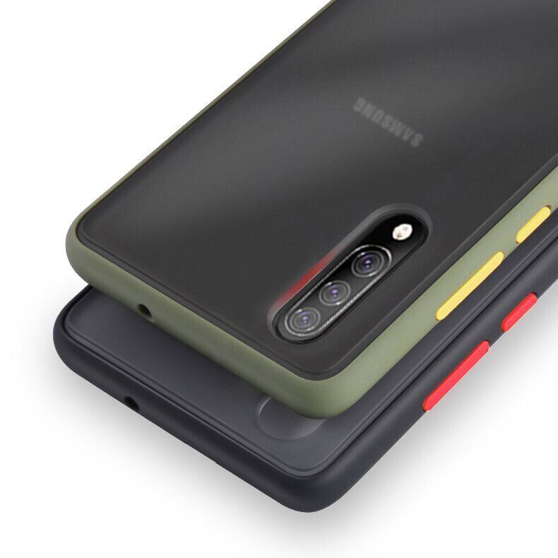 Чехол Buttons Shield для Samsung Galaxy A30s / A50 / A50s - Черный фото 2