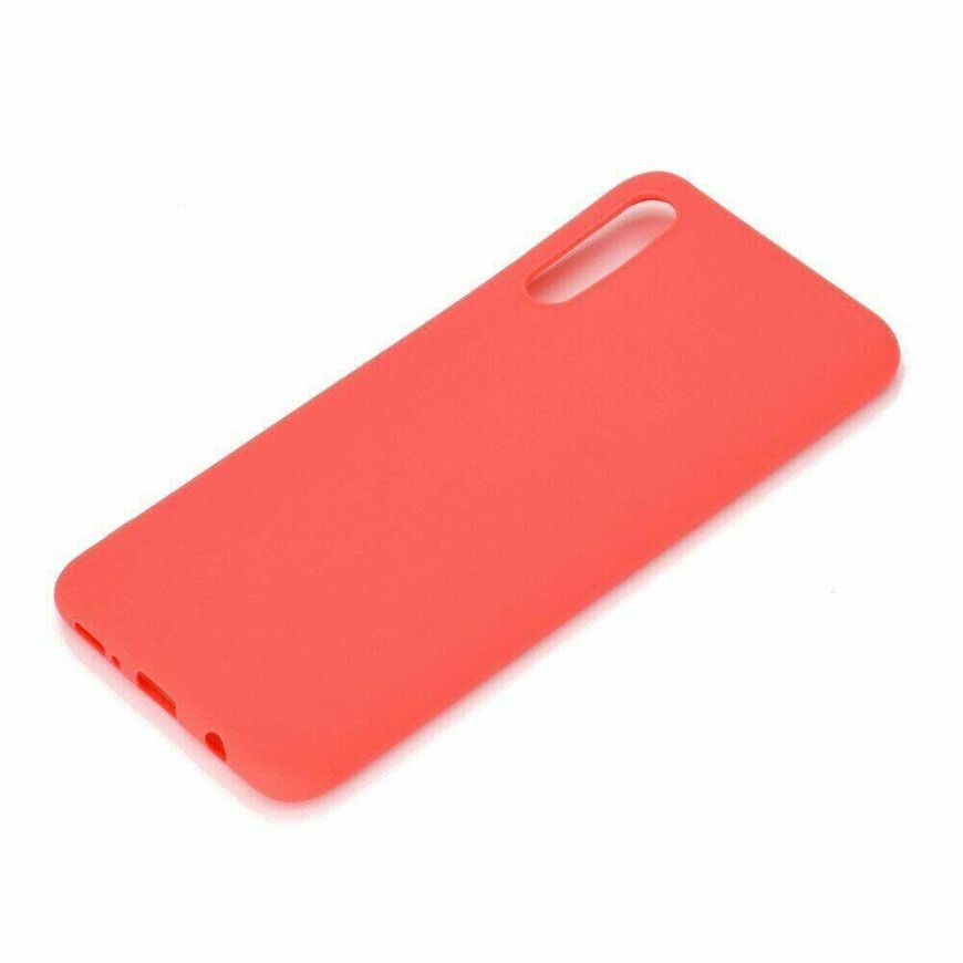 Чехол Candy Silicone для Samsung Galaxy A70 - Красный фото 3