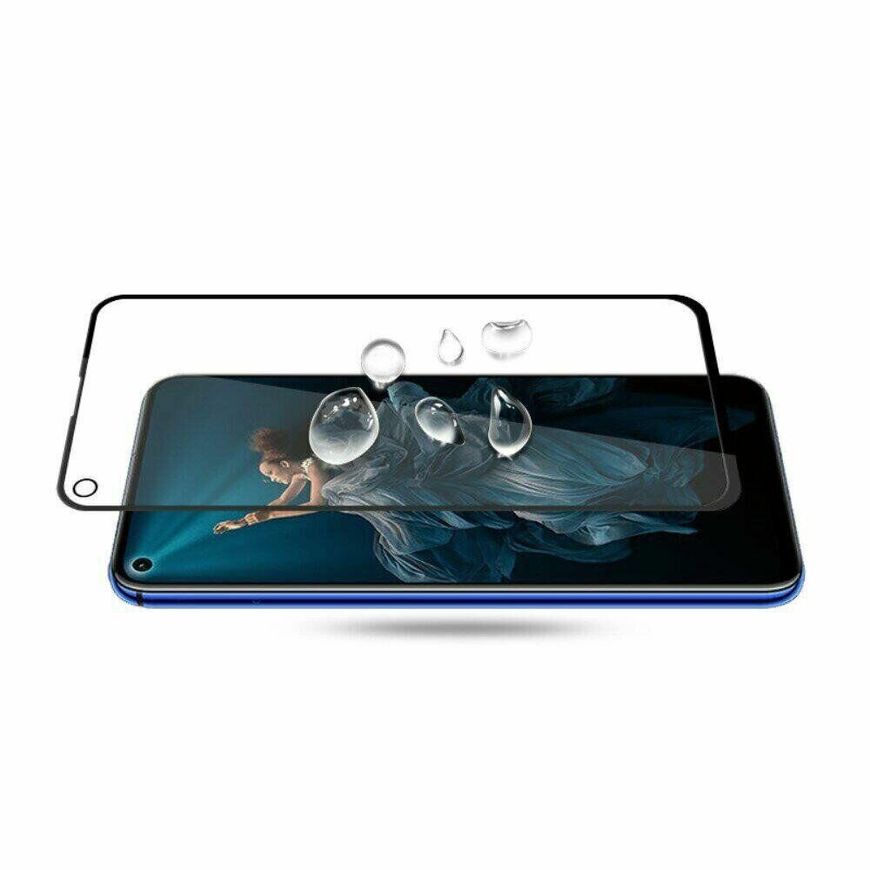 Захисне скло 2.5D на весь екран для Huawei Honor 20 / 20 Pro / Nova 5T - Чорний фото 3