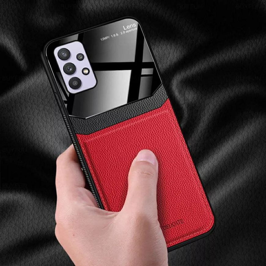 Чехол бампер DELICATE для Samsung Galaxy A52 4G - Красный фото 2