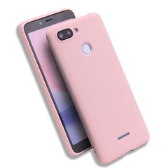 Чохол Candy Silicone для Xiaomi Redmi 6 - Рожевий фото 1