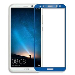 Защитное стекло 2.5D на весь экран для Huawei Mate 10 lite - Синий фото 1