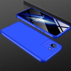 Чехол GKK 360 градусов для Narzo 50i Prime / Realme C30 цвет Синий