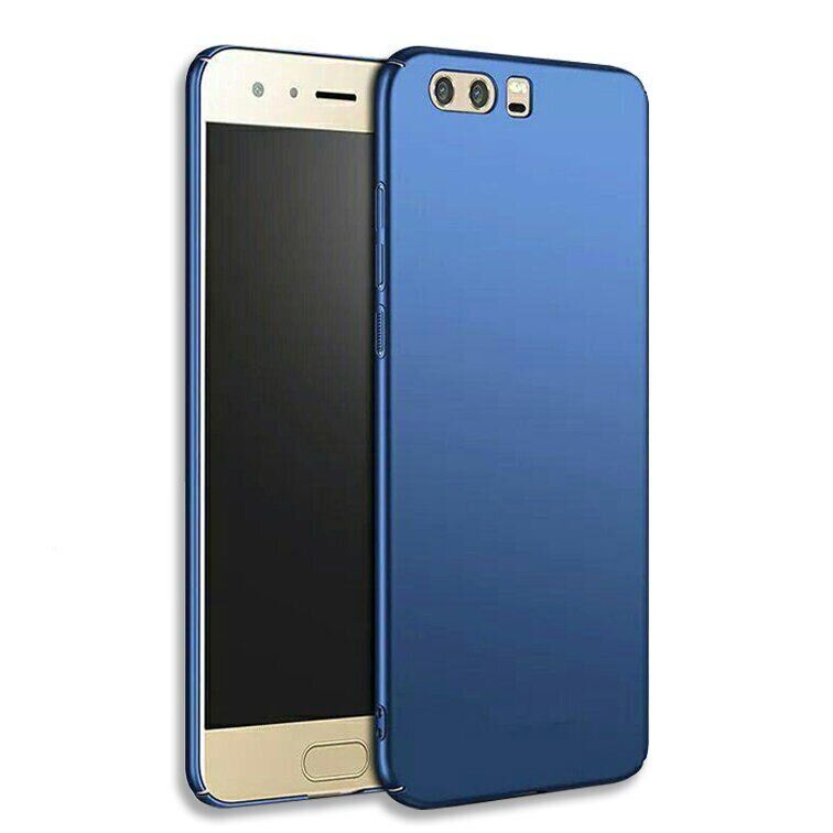 Чохол Бампер з покриттям Soft-touch для Huawei Honor 9 - Синій фото 1