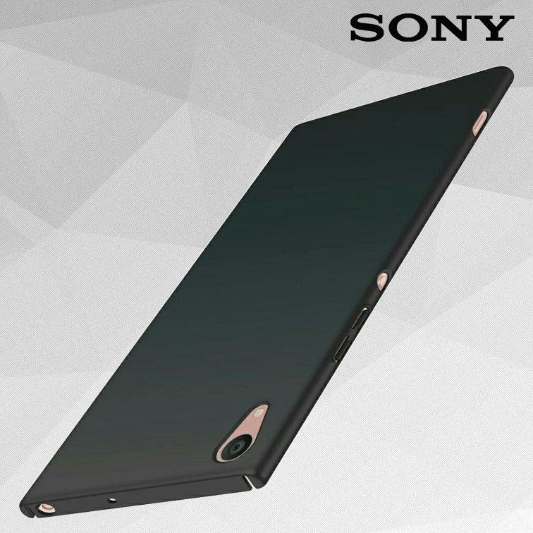 Чехол Бампер с покрытием Soft-touch для Sony Xperia XA1 Ultra - Черный фото 6