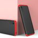 Чохол GKK 360 градусів для Xiaomi Redmi 9A - Чёрно-Красный фото 1