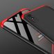 Чехол GKK 360 градусов для Xiaomi Redmi 9A - Черно-Красный фото 2