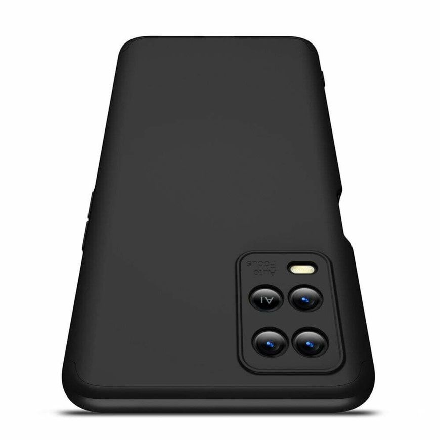 Чехол GKK 360 градусов для Oppo A54 / A55 - Черный фото 3