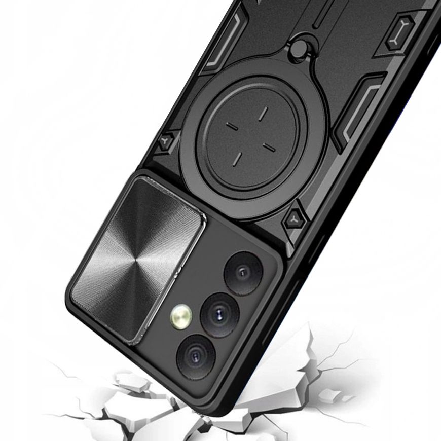 Чохол Magnetic Stand з захистом камери для Samsung Galaxy A54 колір Чорний