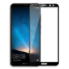 Защитное стекло 2.5D на весь экран для Huawei Mate 10 lite - Чёрный фото 1
