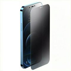 Защитное стекло Privacy Glass антишпион для iPhone 13 Pro Max - Черный фото 1