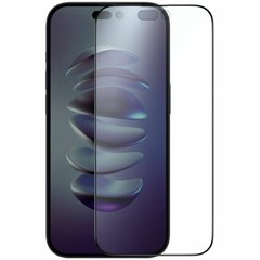 Матовое защитное стекло 2.5D для iPhone 14 Pro - Черный фото 1