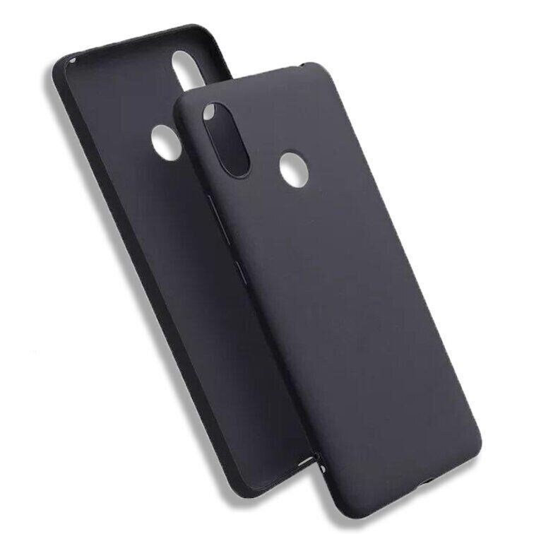 Чехол Candy Silicone для Xiaomi Mi Max 3 - Черный фото 1