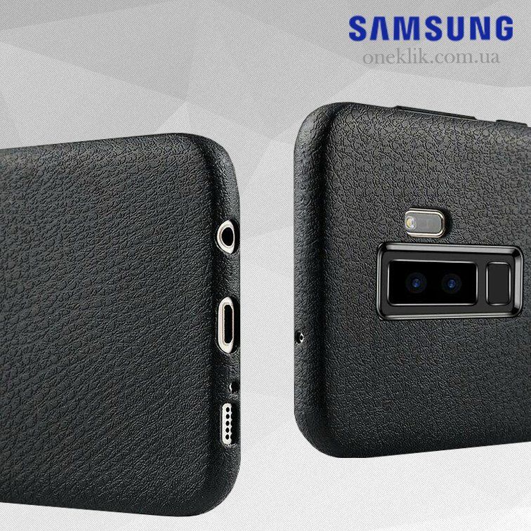 Силиконовый чехол под кожу для Samsung Galaxy S9 - Черный фото 5
