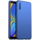 Чехол Бампер с покрытием Soft-touch для Samsung Galaxy A7 (2018) / A750 - Синий фото 1