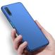 Чехол Бампер с покрытием Soft-touch для Samsung Galaxy A7 (2018) / A750 - Синий фото 2
