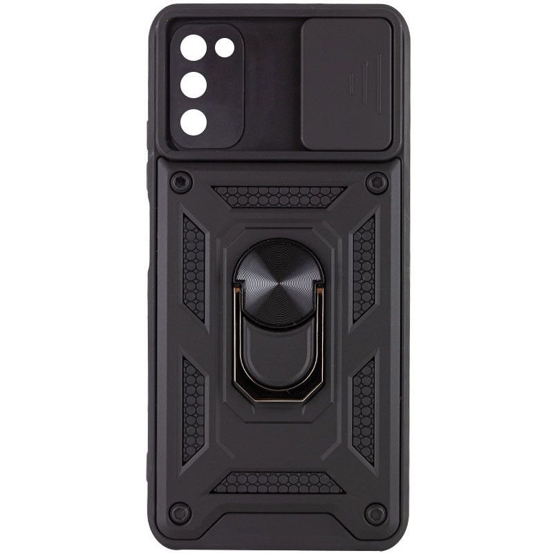 Чехол с защитой камеры Defender для Samsung Galaxy A03s - Черный фото 2