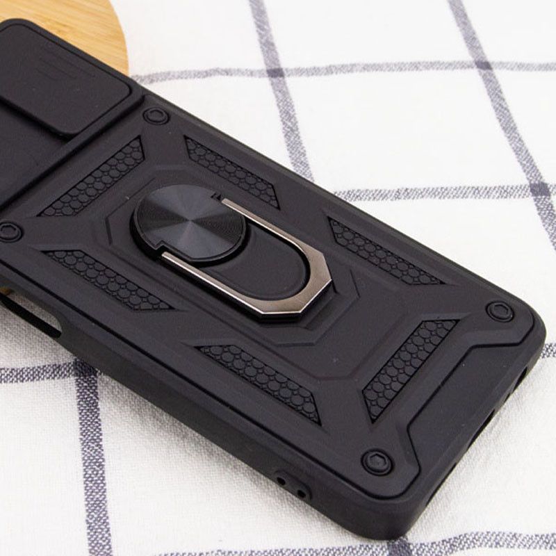 Чохол з захистом камери Defender для Samsung Galaxy A03s - Чорний фото 4