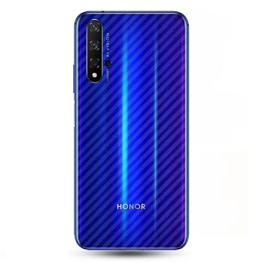 Карбонова плівка на корпус для Huawei Honor 20 / Nova 5T - Прозорий фото 2