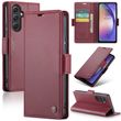 Кожаный чехол-книжка Retro Case для Samsung Galaxy A54 цвет Красный