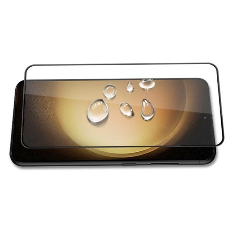 Защитное стекло 2.5D на весь экран для Samsung Galaxy S24 Plus